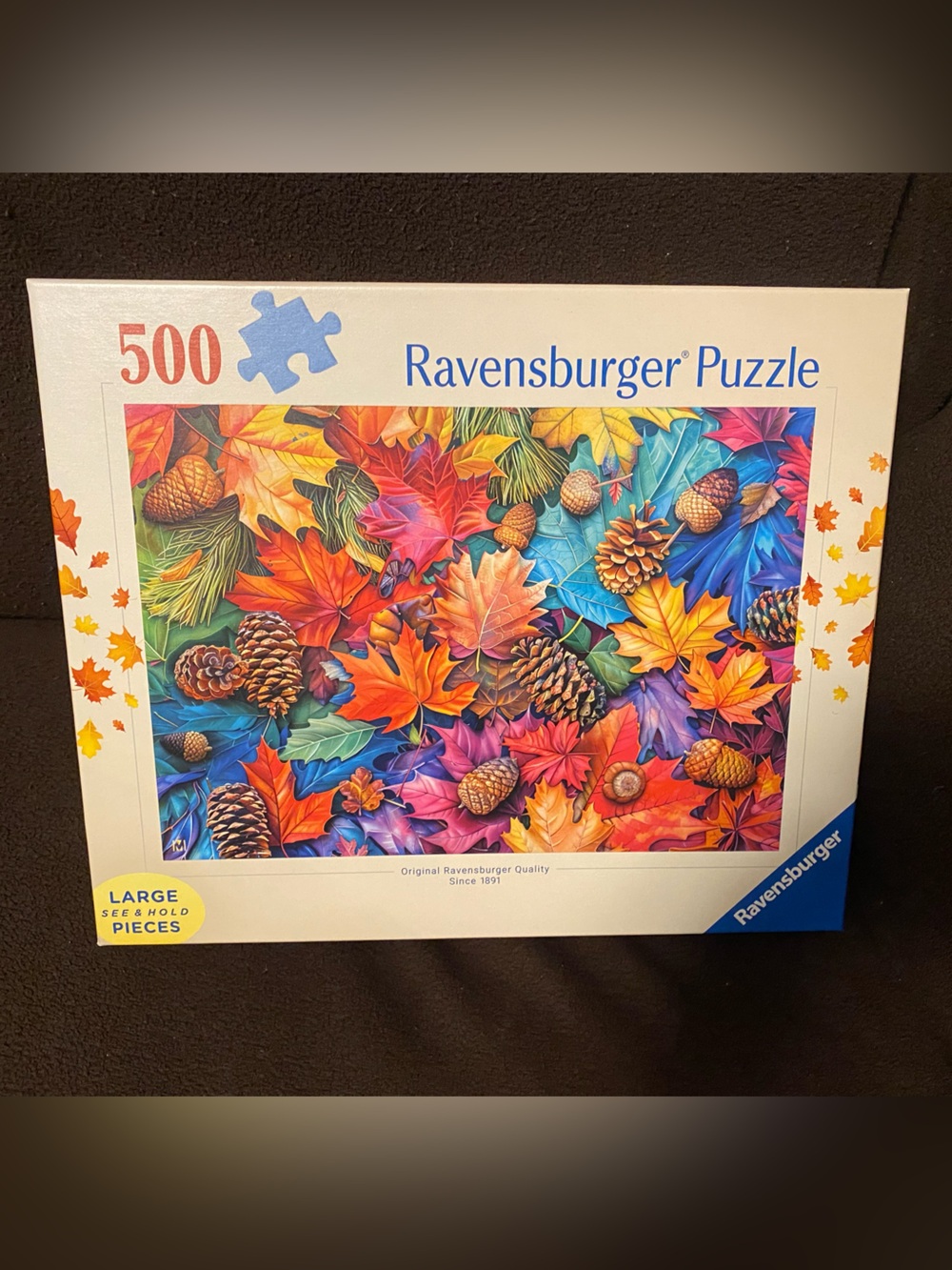 Ravensburger autumn riches fall jigsaw puzzle